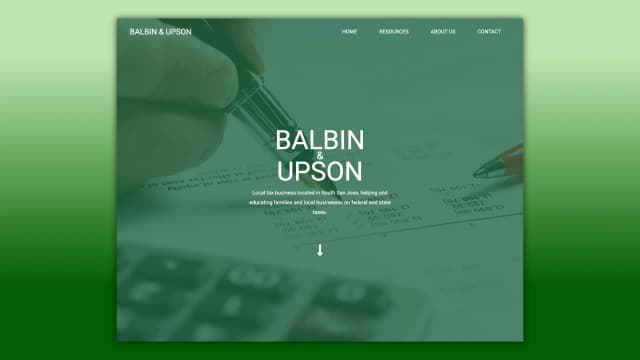 Balbin & Upson Tax Service